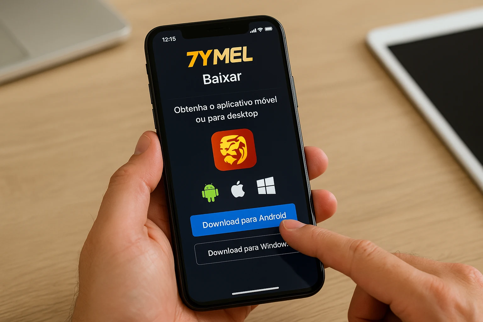 Baixar o 7YMEL Cassino App