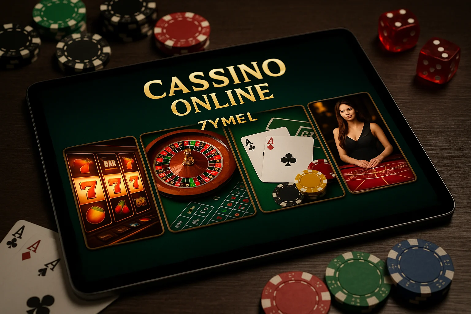Jogos de cassino online 7YMEL