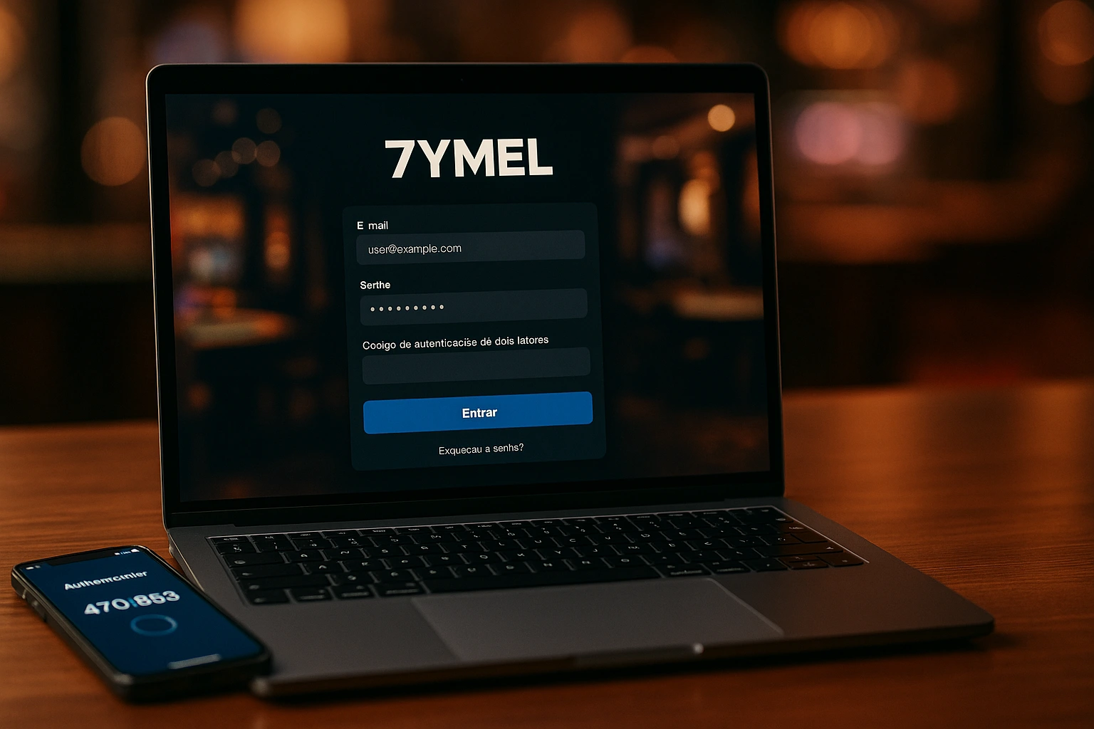 Criar uma nova Conta no plataforma 7YMEL